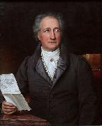 Joseph Karl Stieler Johann Wolfgang von Goethe at age 69 oil painting artist